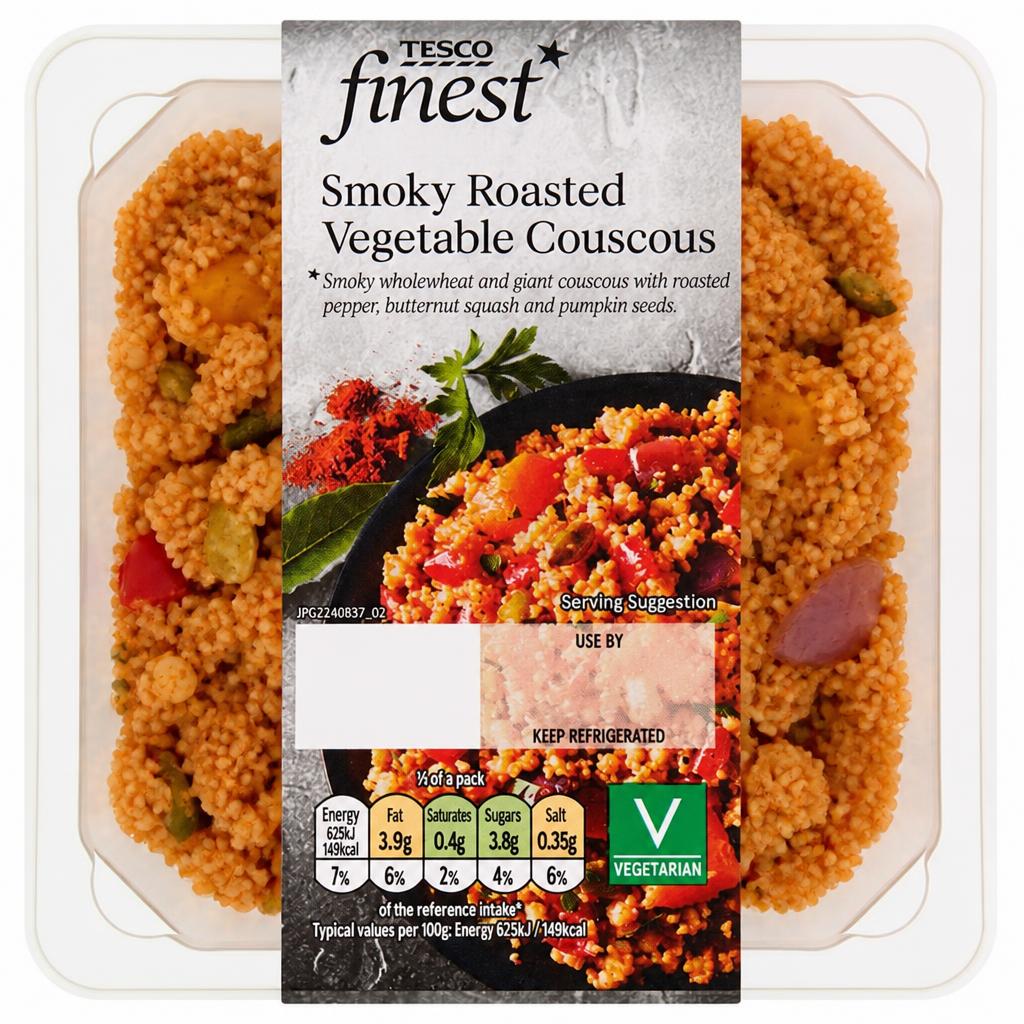 Tesco Finest Smoky Roasted Vegetable Couscous 200g