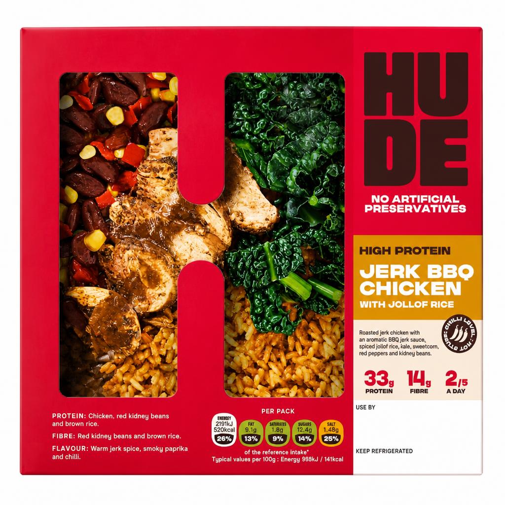 Hide Jerk BBQ Chicken with Jollof Rice 380g