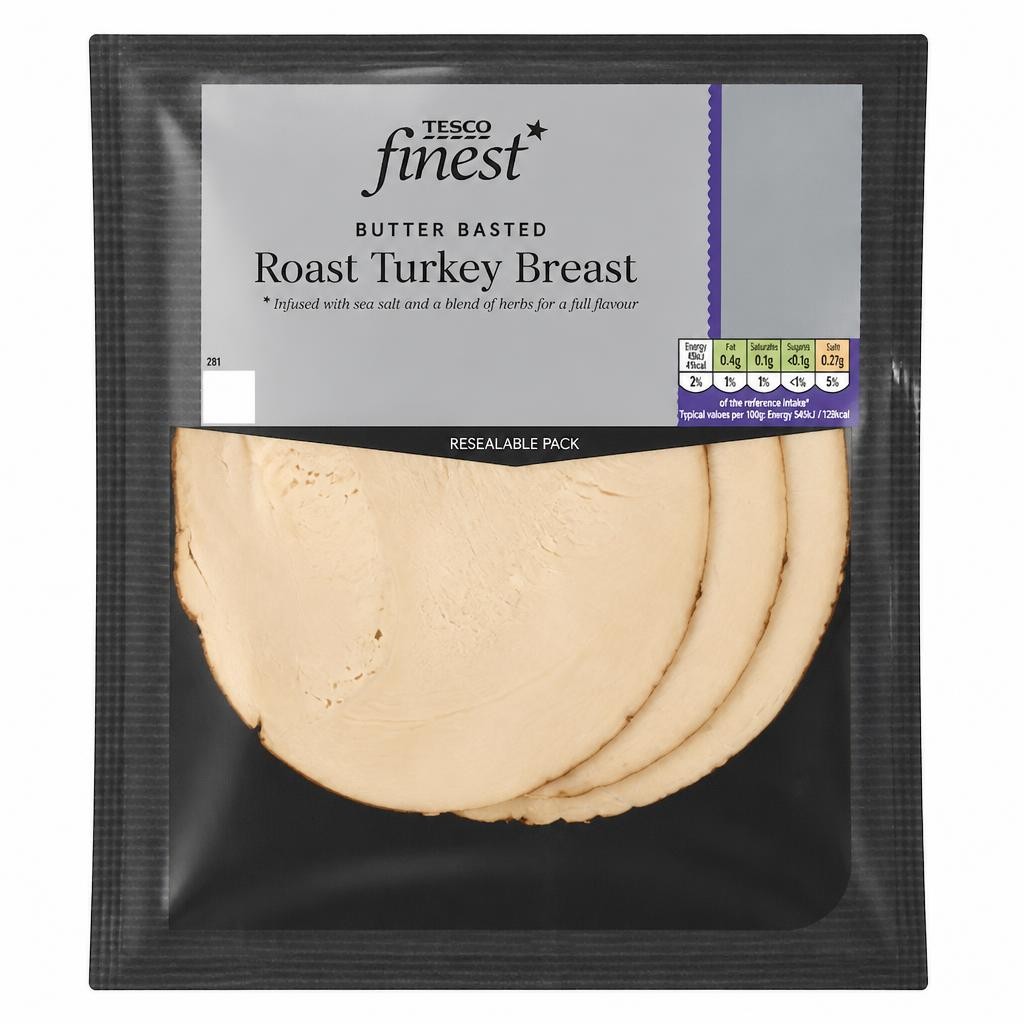 Tesco Finest Roast Turkey Breast 100g