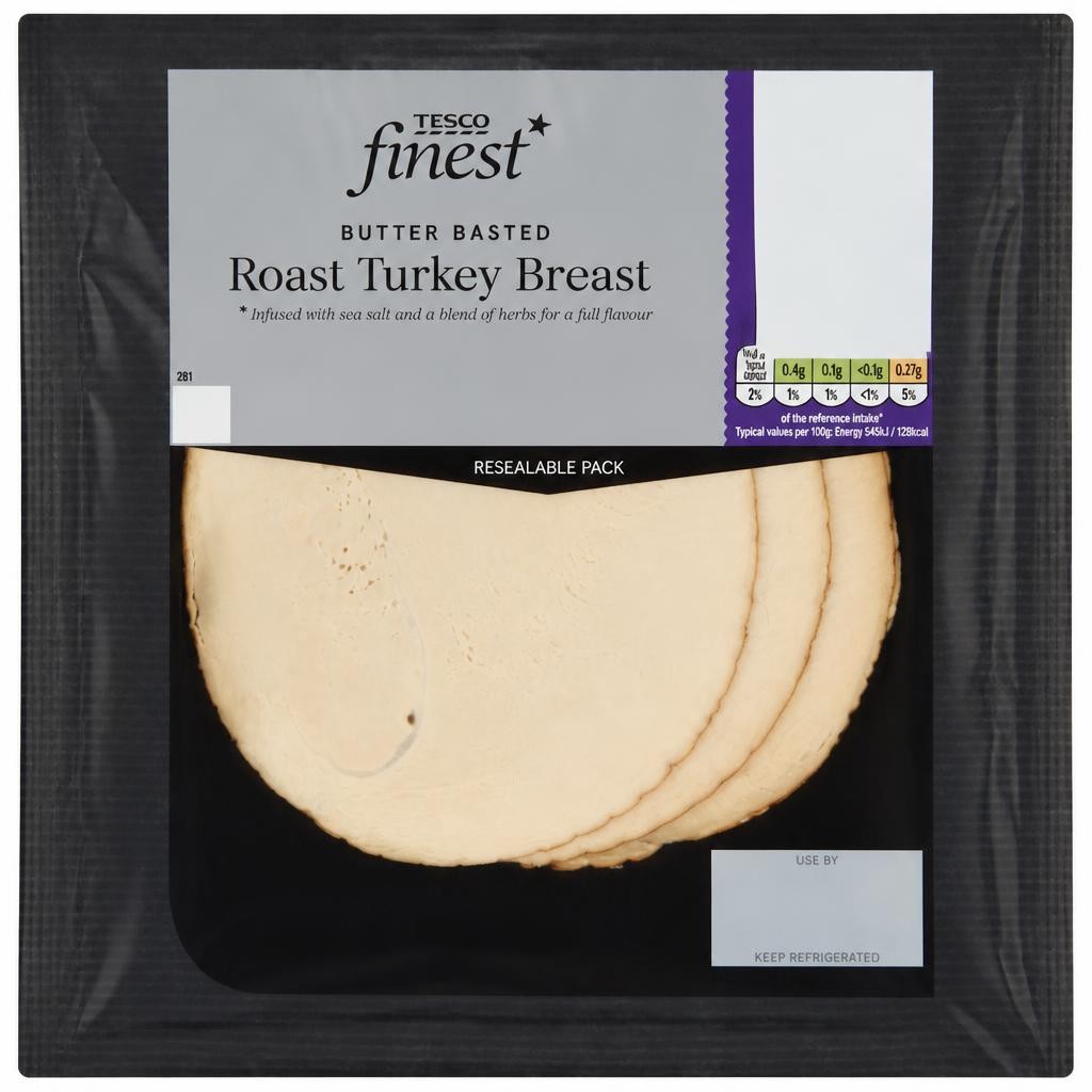 Tesco Finest Roast Turkey Breast 100g