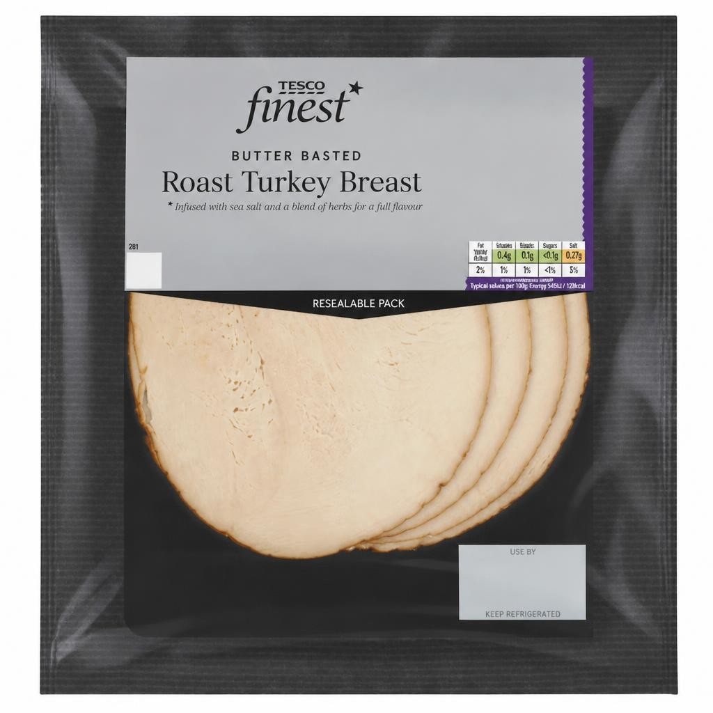 Tesco Finest Roast Turkey Breast 100g