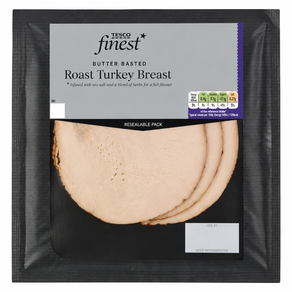 Tesco Finest Roast Turkey Breast 100g