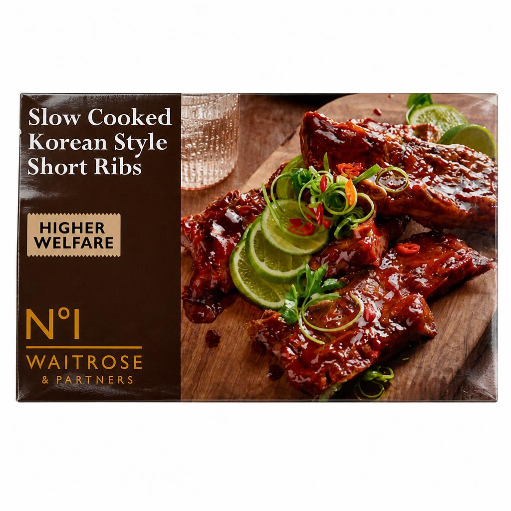 No.1 BBQ Slow Cooked Korean Style Short Ribs