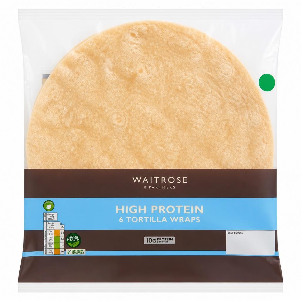 Waitrose 6 High Protein Tortilla Wraps