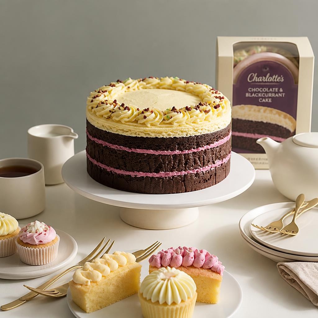 Waitrose Chocolate & Cherry Cake