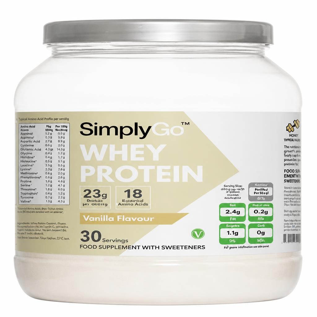 Vanilla Whey Protein Powder