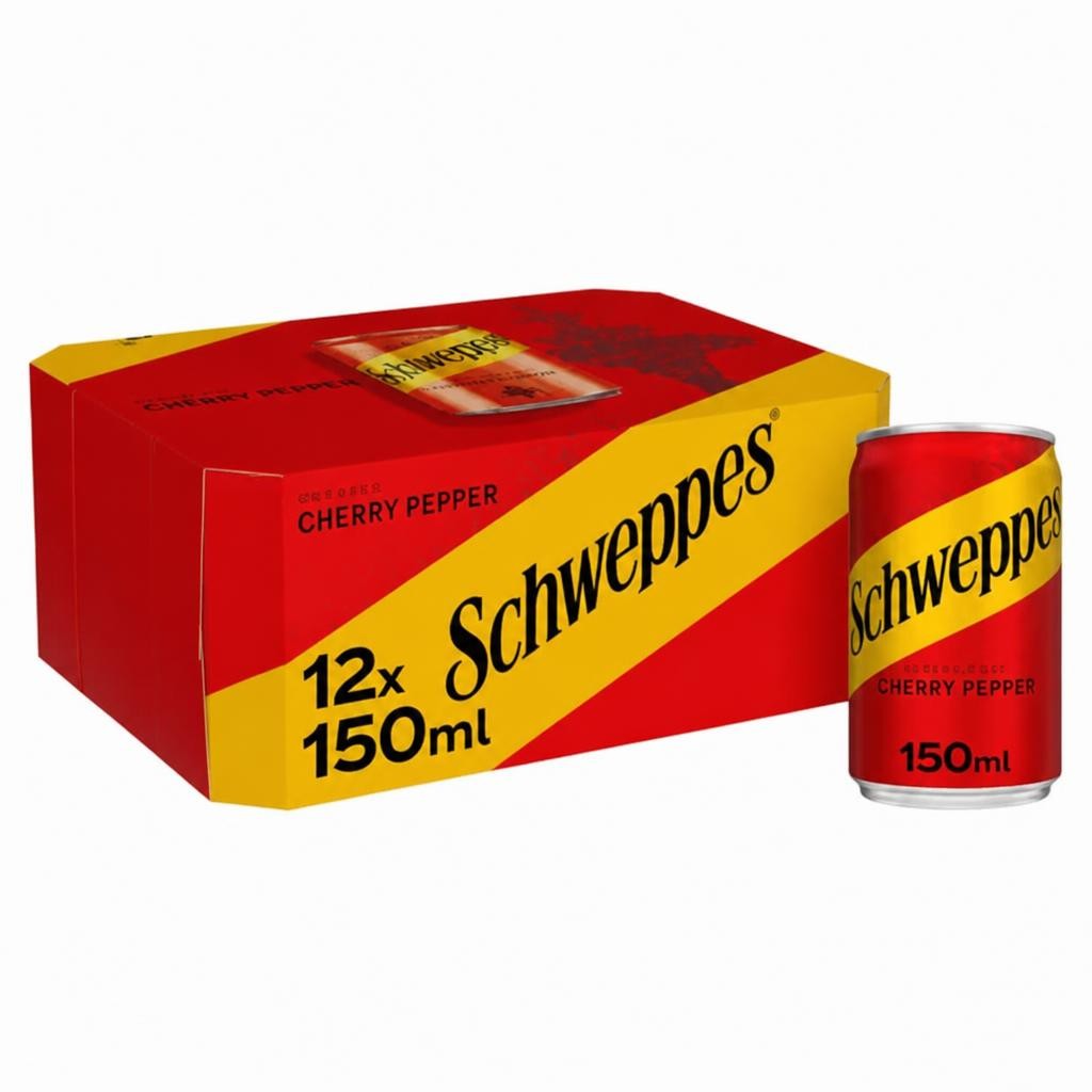 Schweppes Cherry Pepper 12 x 150ml Cans