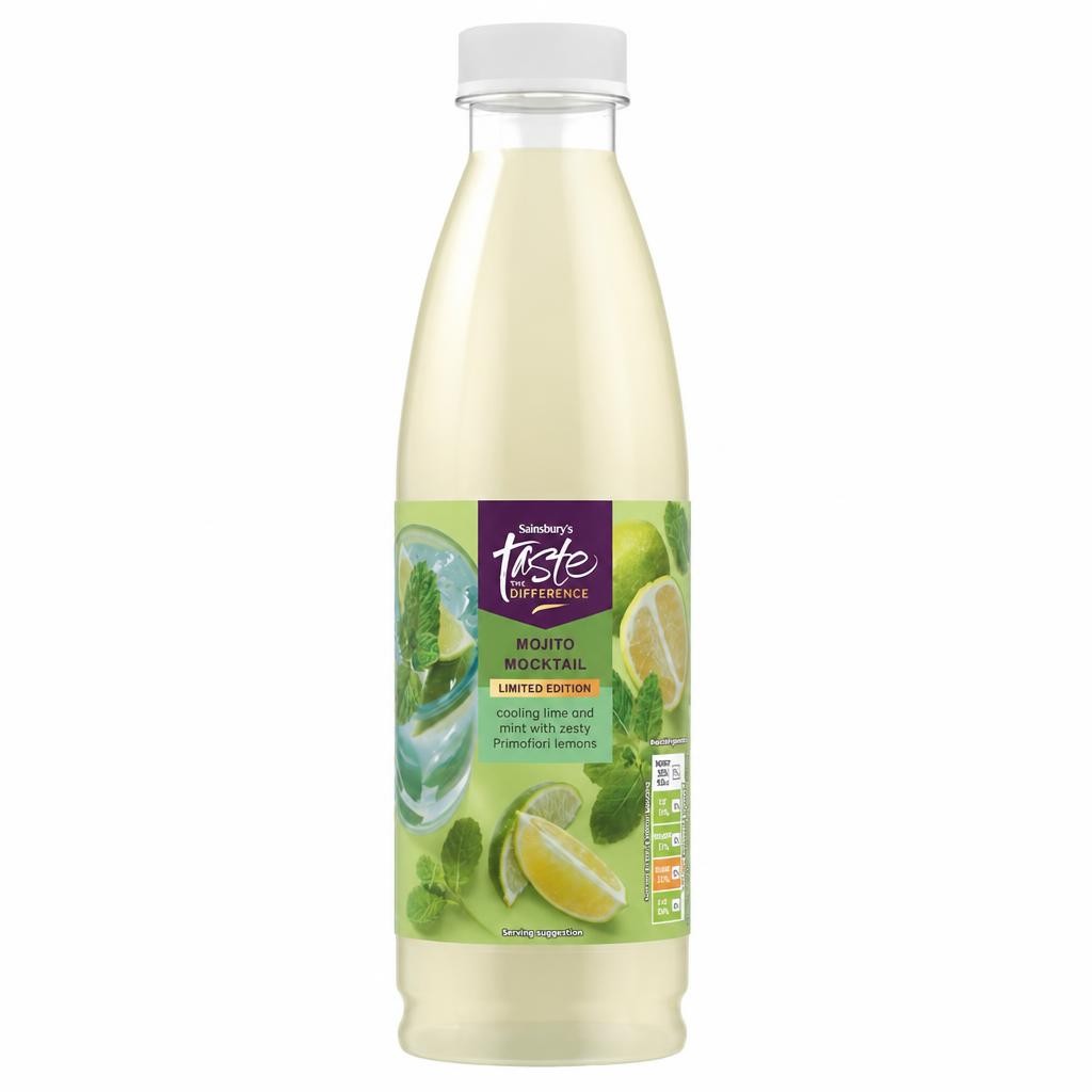 Sainsbury's 750ml Mojito Mocktail, Taste the Difference, Limited Edition