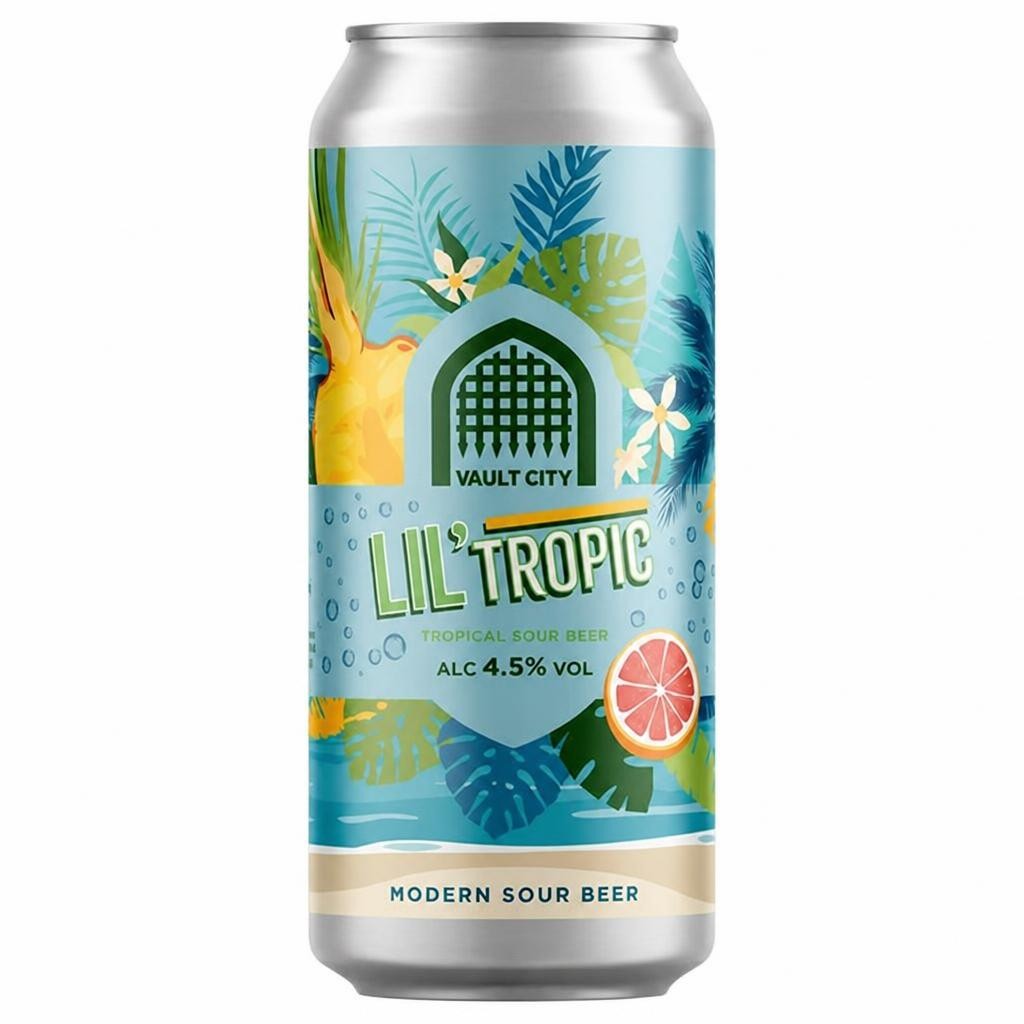 Vault City 440ml Lil Tropical Sour Beer Can