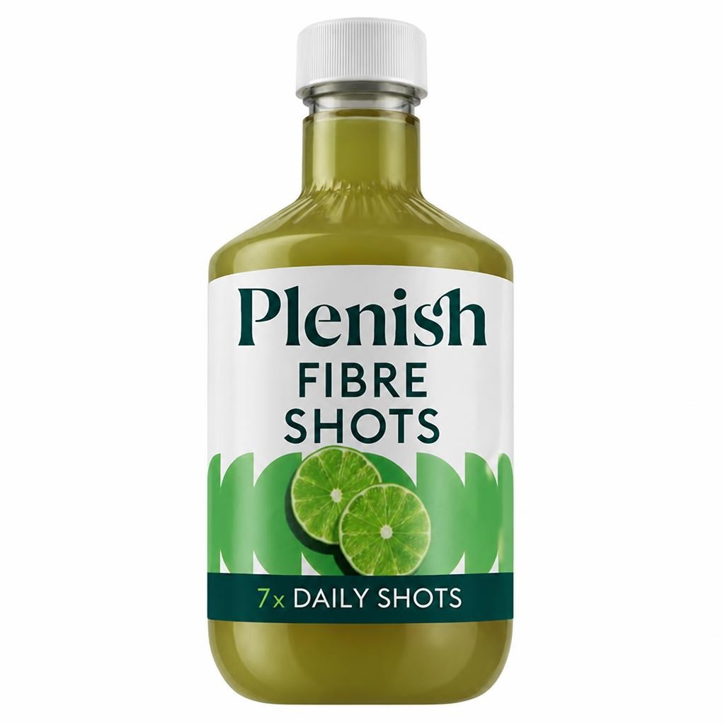 Plenish 7 x Shots High Fibre Shots Dosing Bottle 420ml