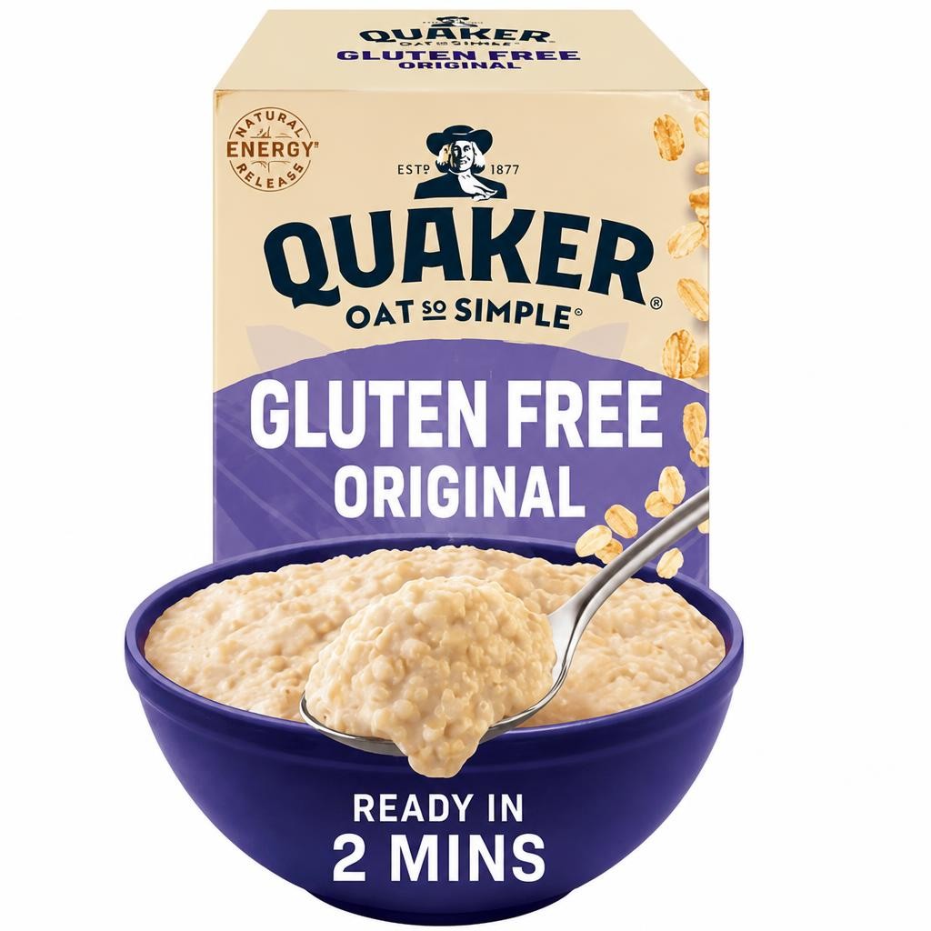 Quaker Oat So Simple Gluten Free Porridge Sachets 350g