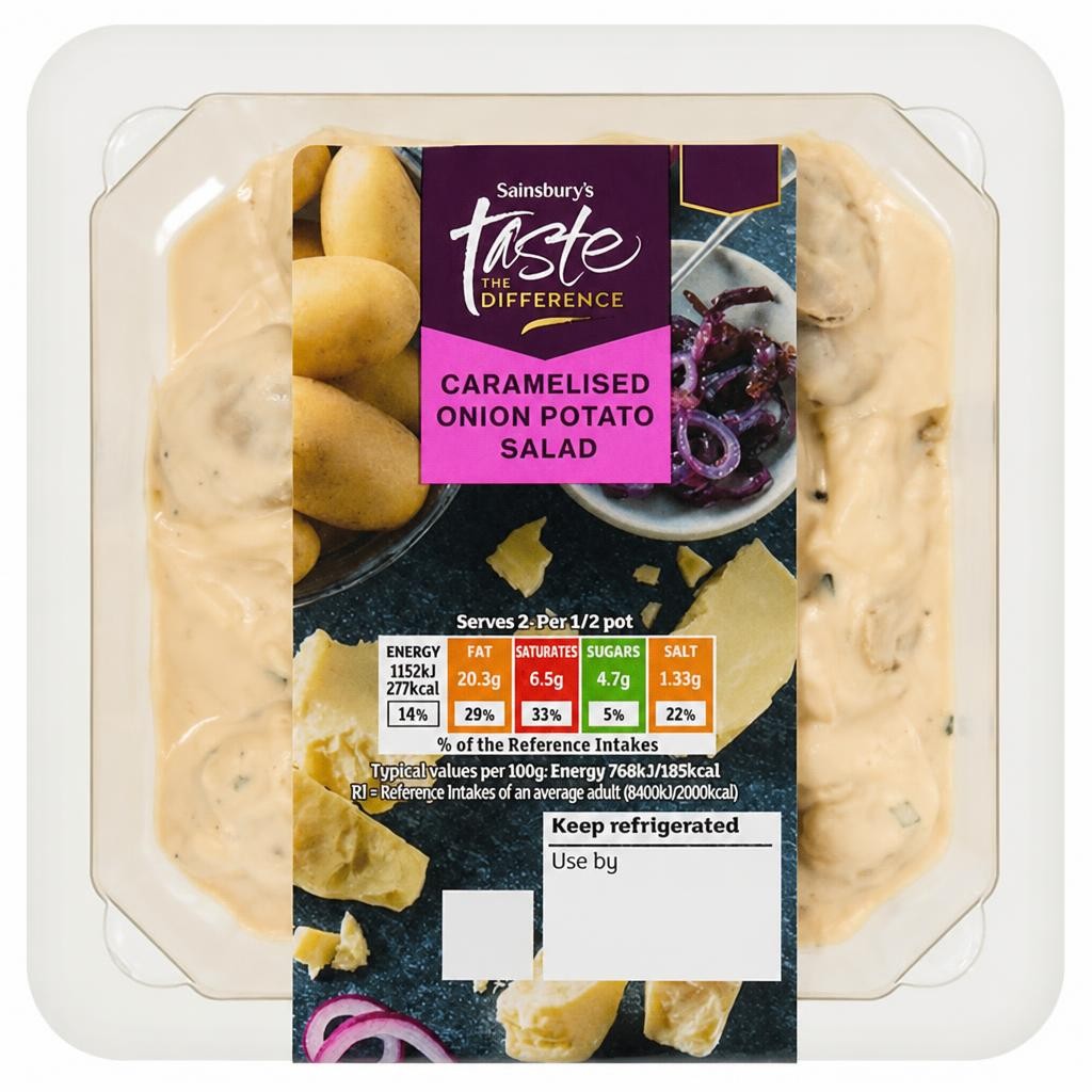 Sainsbury's 300g Caramelised Onion Potato Salad, Taste the Difference
