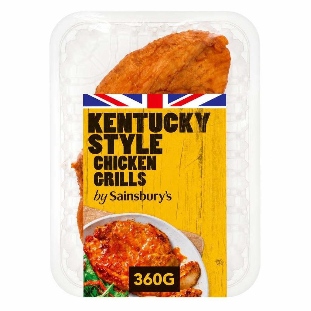 Sainsbury's 360g Kentucky Style Chicken Grills