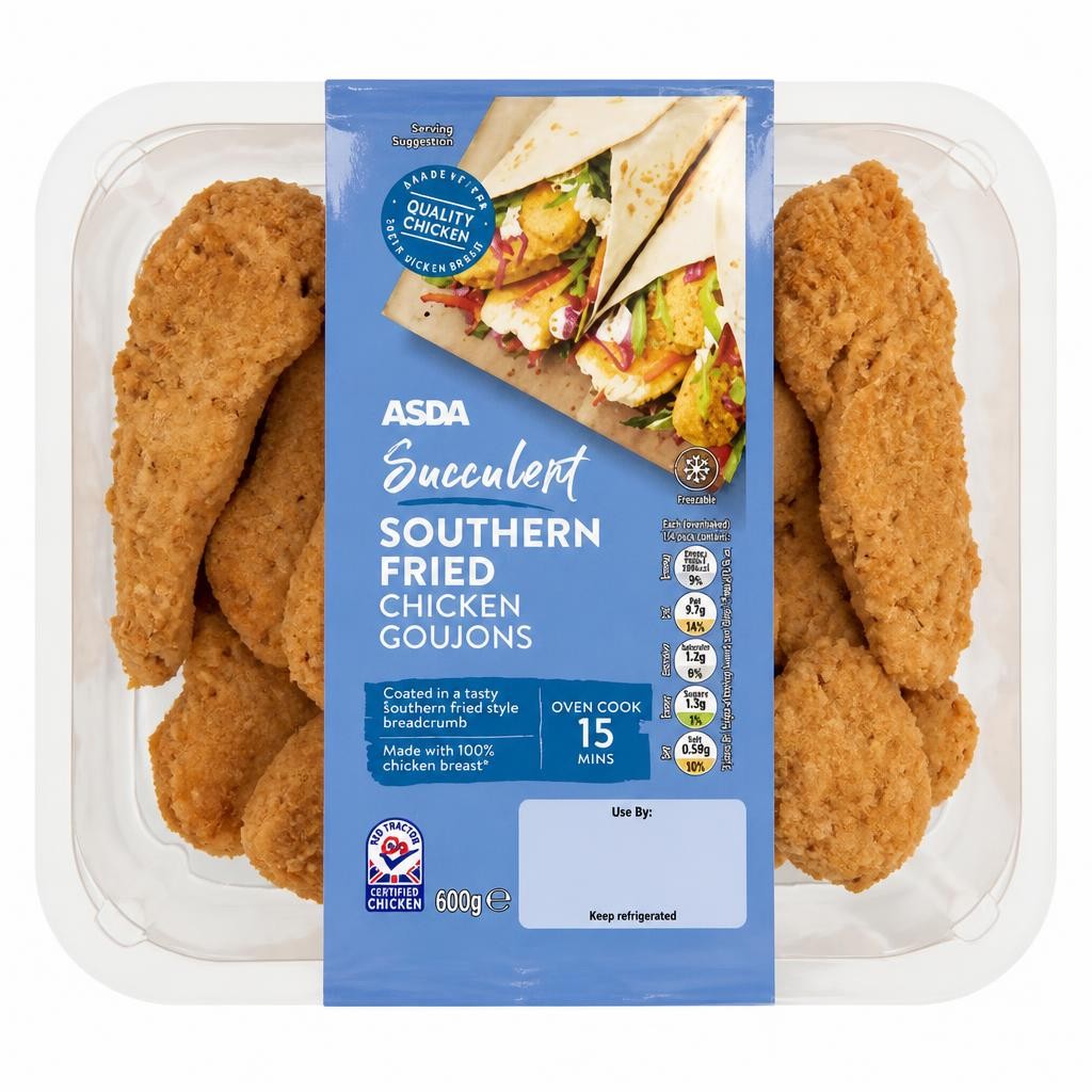 ASDA ASDA Succulent Southern Fried Chicken Goujons 600g