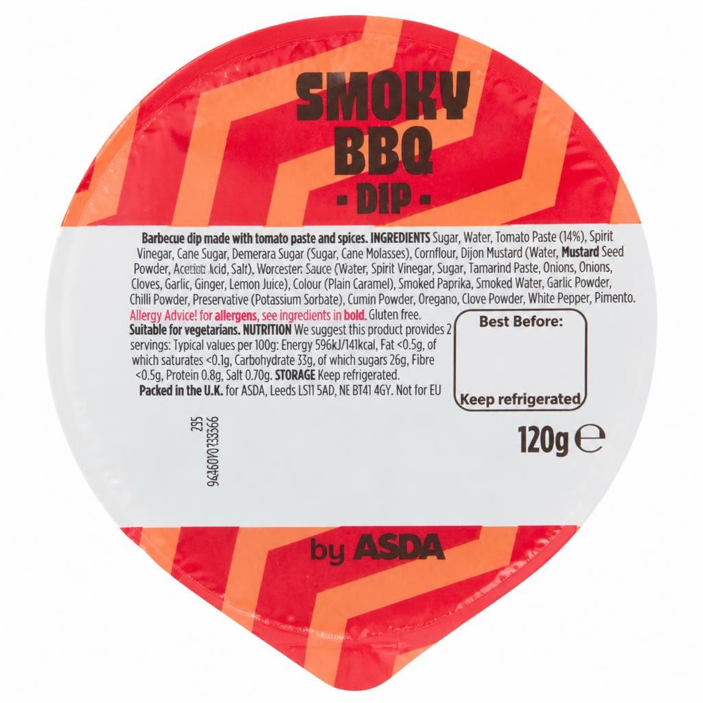 ASDA Smoky BBQ Dip 120g