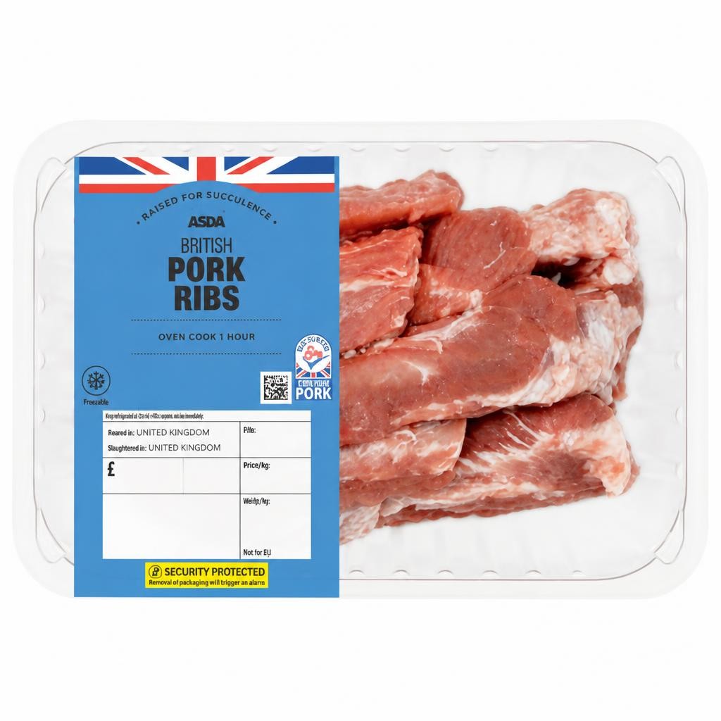 ASDA British Pork Ribs