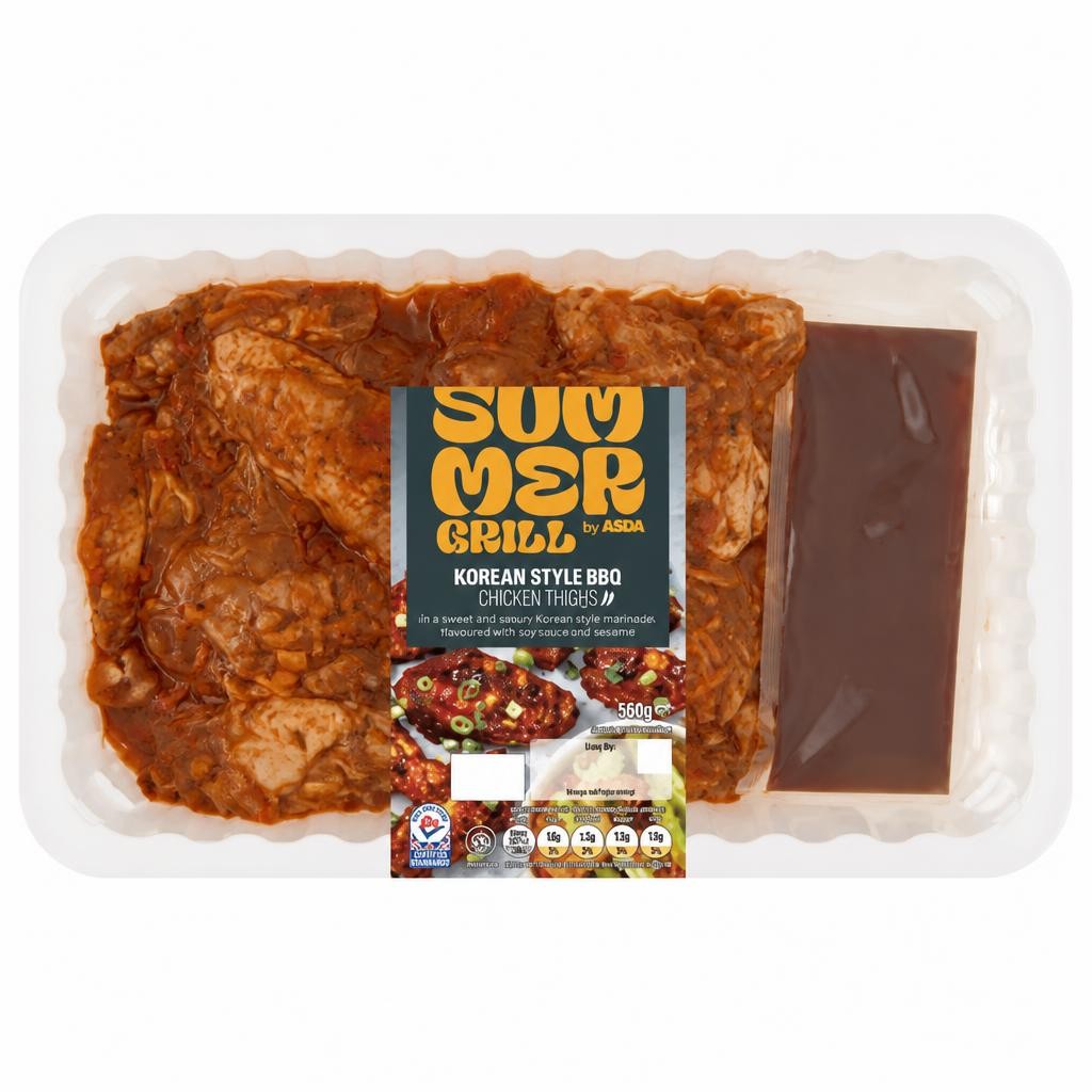 Summer Grill by ASDA Grill Korean Style BBQ Chicken Wings 900g
