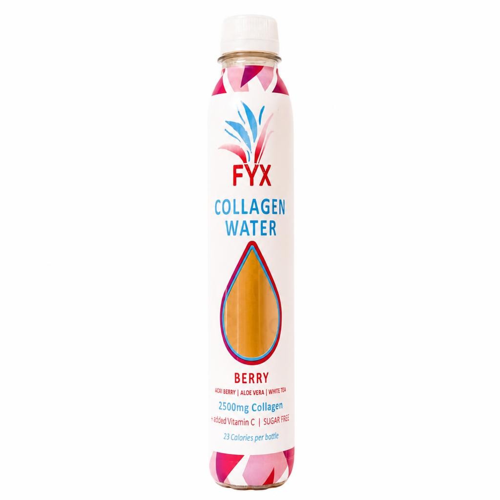 FYX Collagen Water - Berry - 1 Bottle | Pink | One Size | Berry | 1