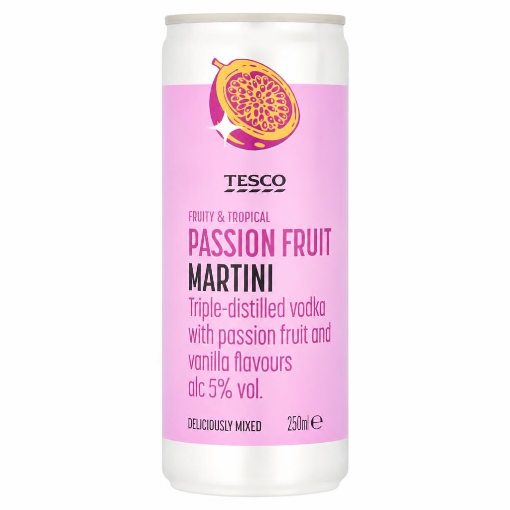 Tesco Passion Fruit Martini Vodka with Vanilla 250ml