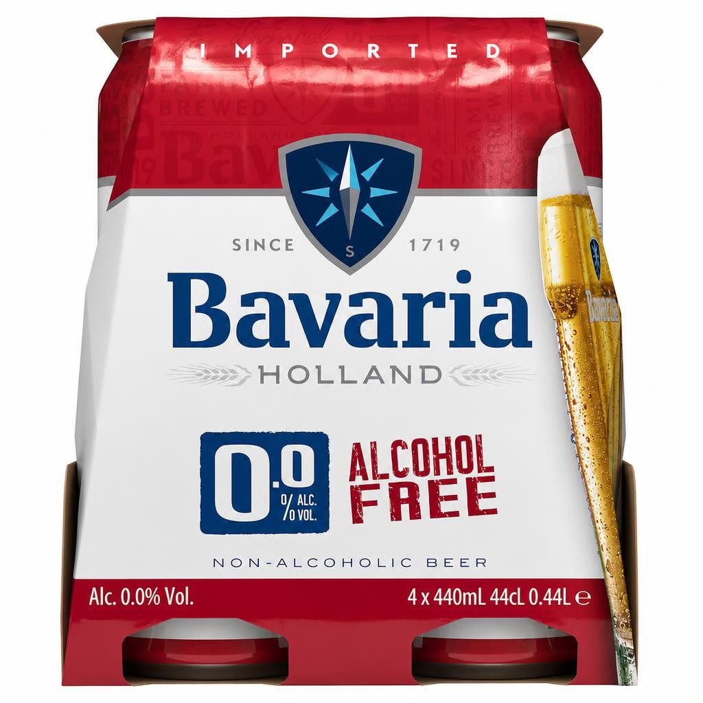 Bavaria Alcohol Free Beer 4 x 44cl