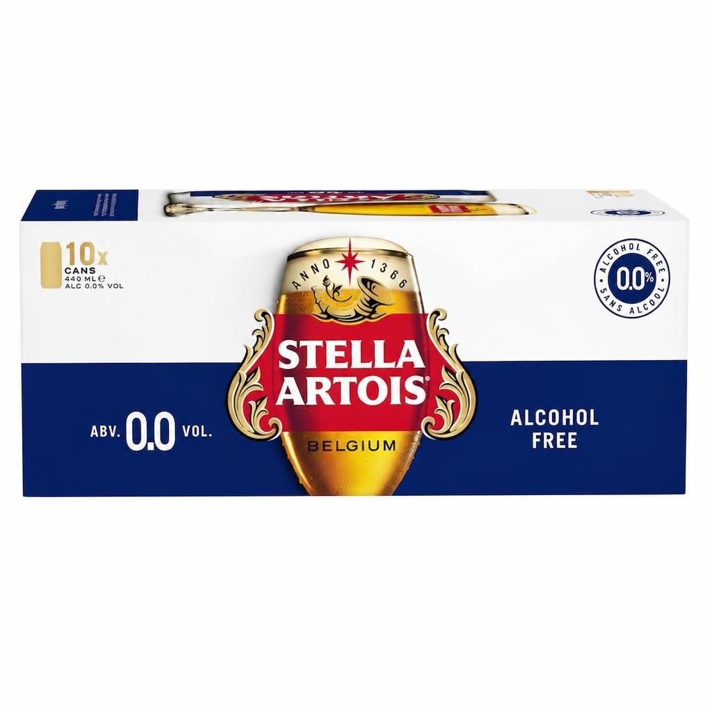 Stella Artois Belgium Alcohol Free 10x440ml