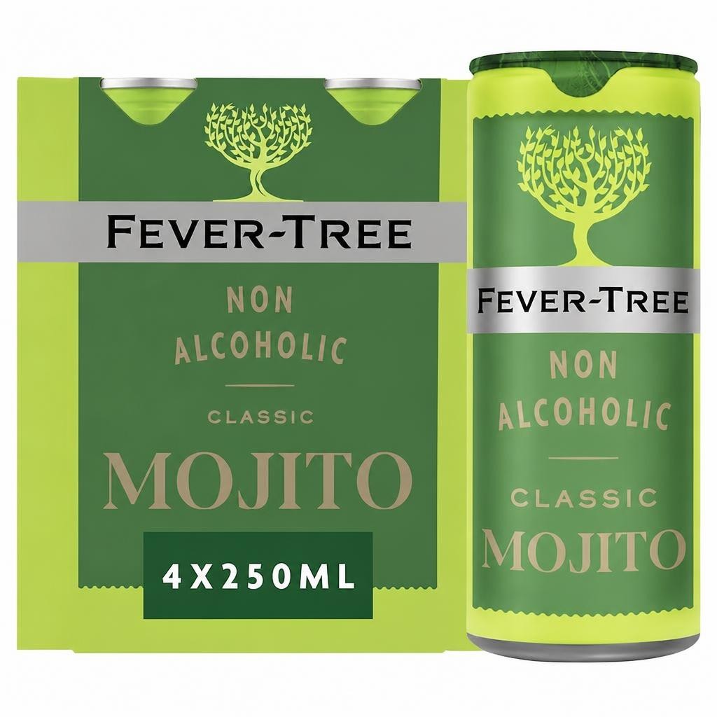 Fever Tree Non-Alcoholic Mojito 4 x 250ml