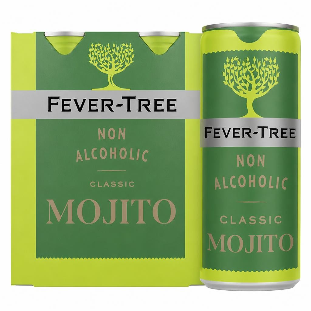 Fever Tree Non-Alcoholic Mojito 4 x 250ml