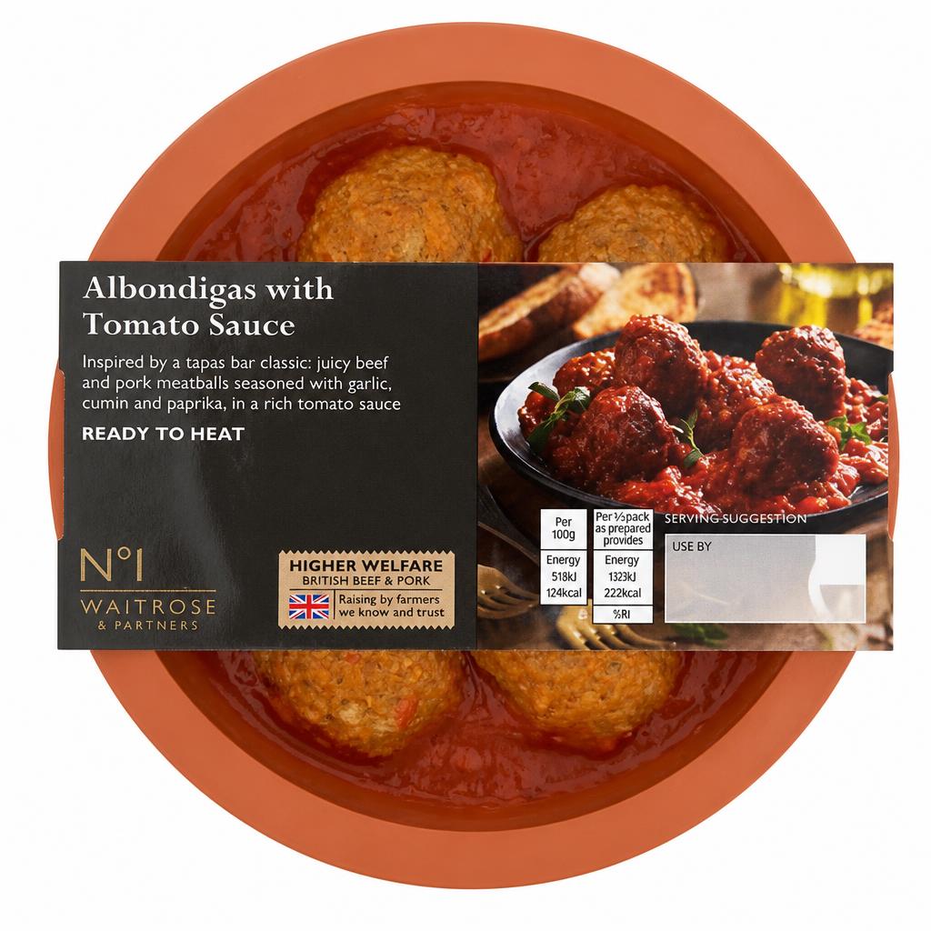 No.1 Albondigas with Tomato Sauce