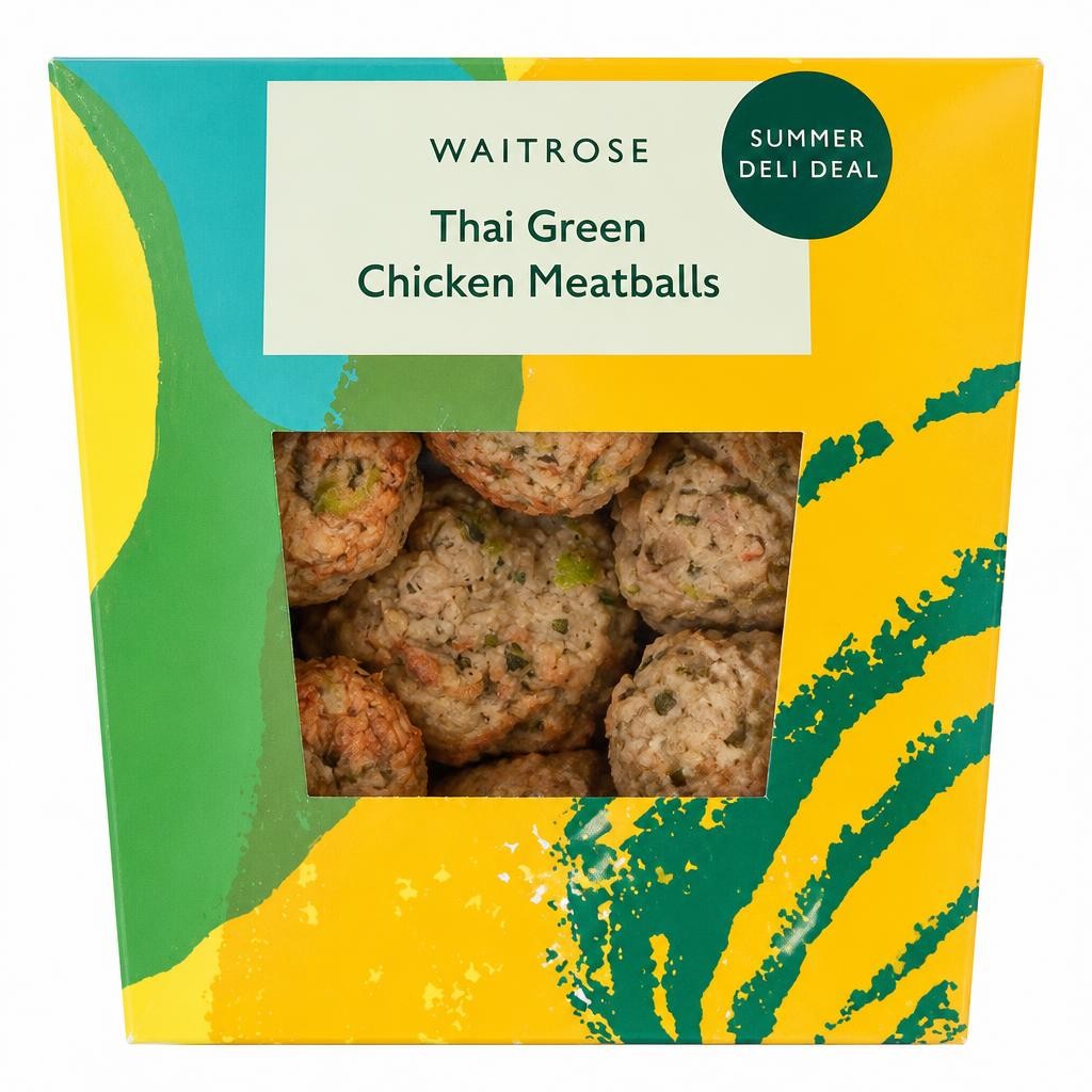 Waitrose Thai Green Chicken Meatballs