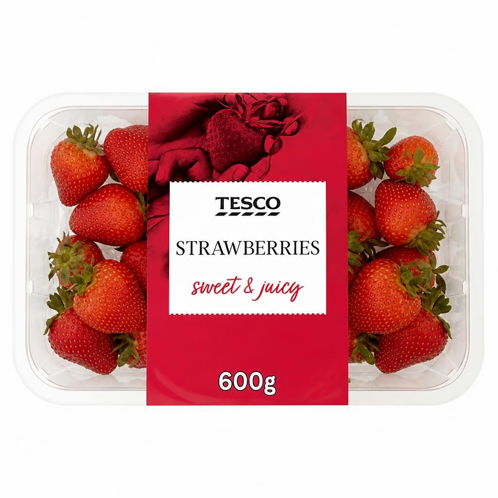 Tesco Strawberries 600G