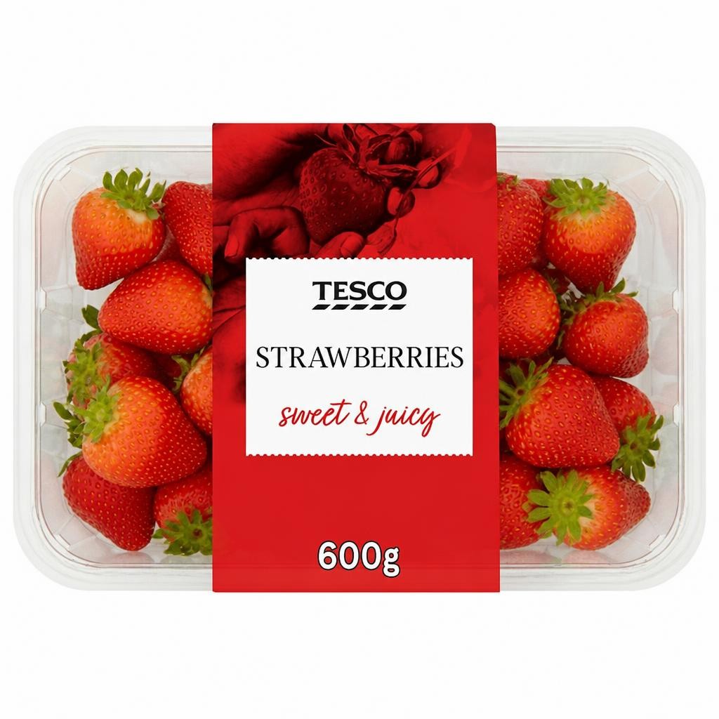 Tesco Strawberries 600G