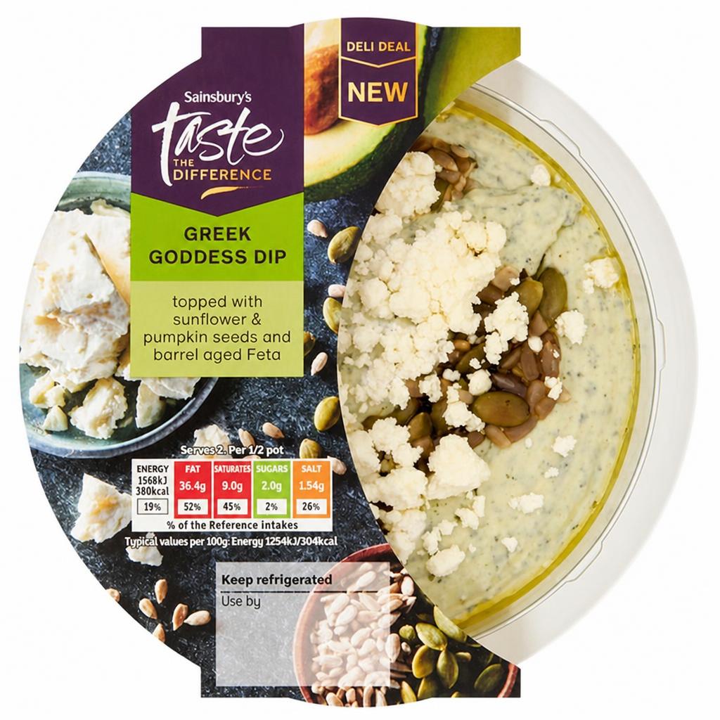 Sainsbury's 250g Greek Goddess Dip, Taste the Difference