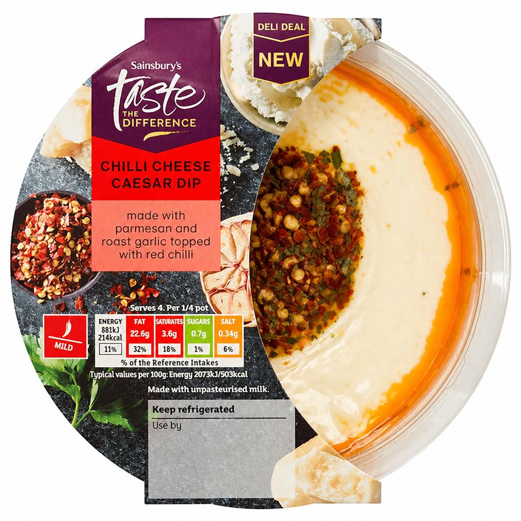 Sainsbury's 170g Chilli Cheese Caesar Dip, Taste the Difference
