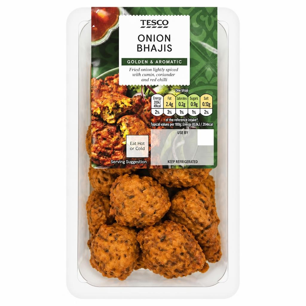 Tesco Onion Bhajis 144g
