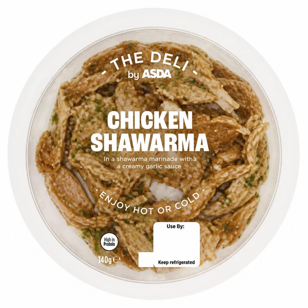 The Deli by ASDA The Deli Chicken Shawarma 140g
