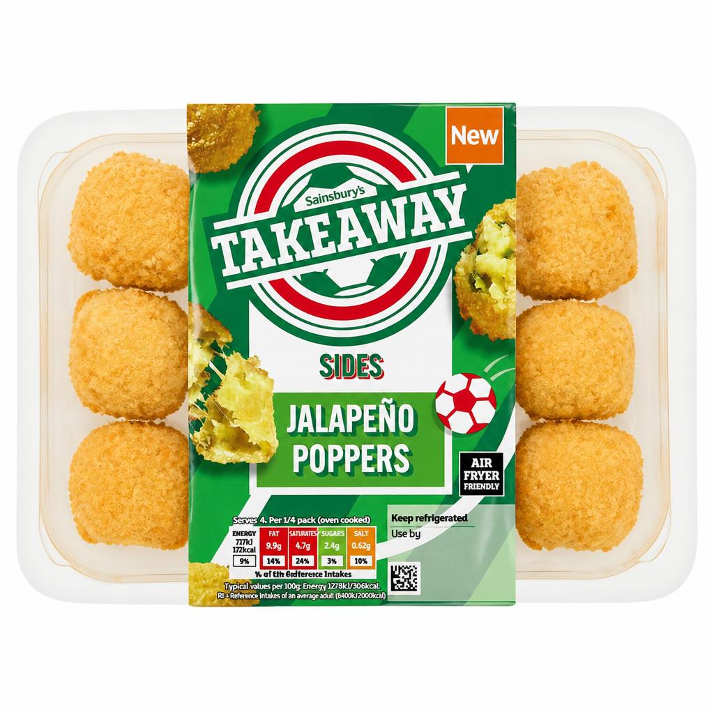 Sainsbury's Takeaway Jalapeño Poppers 240g