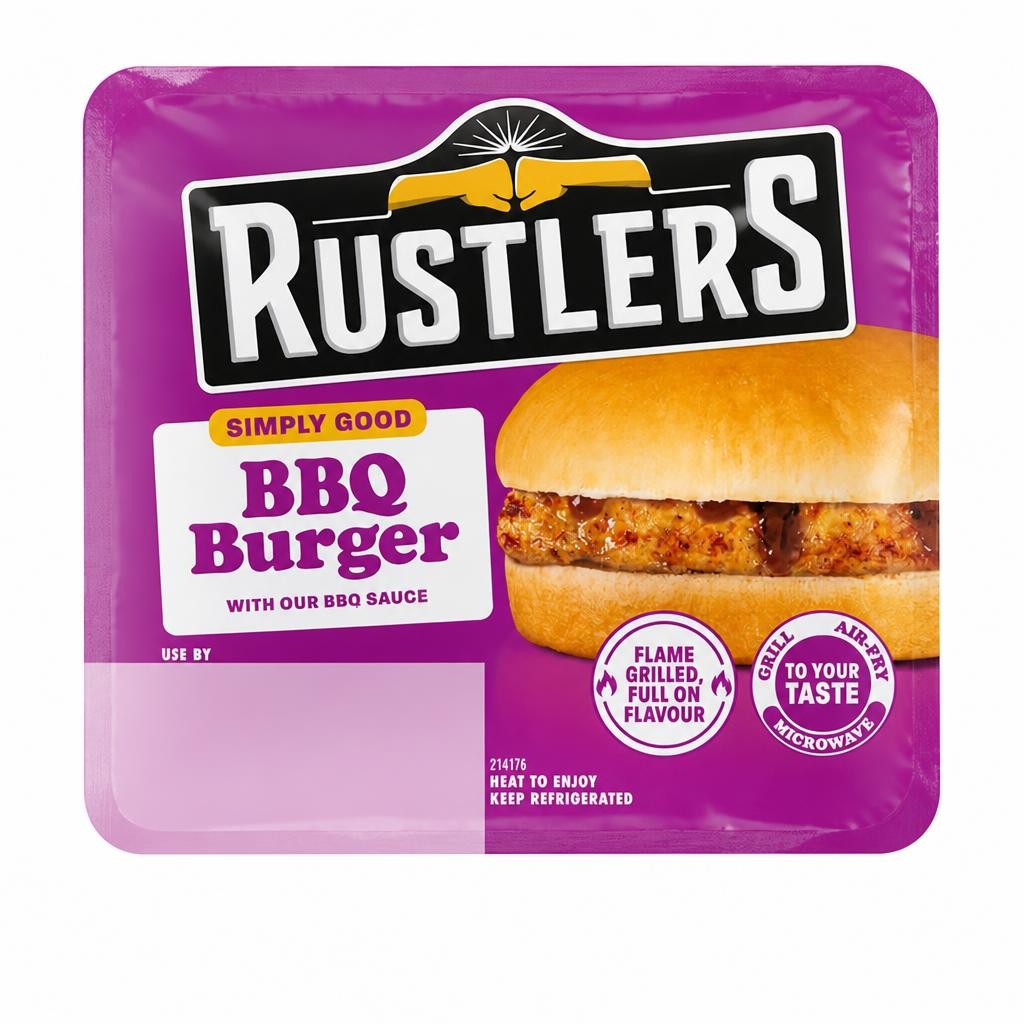 Rustlers Simply Good 98g BBQ Burger
