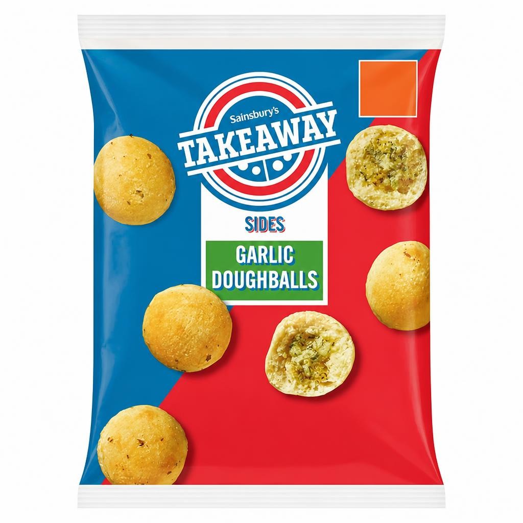 Sainsbury's Takeaway 165g Sides Garlic Doughballs