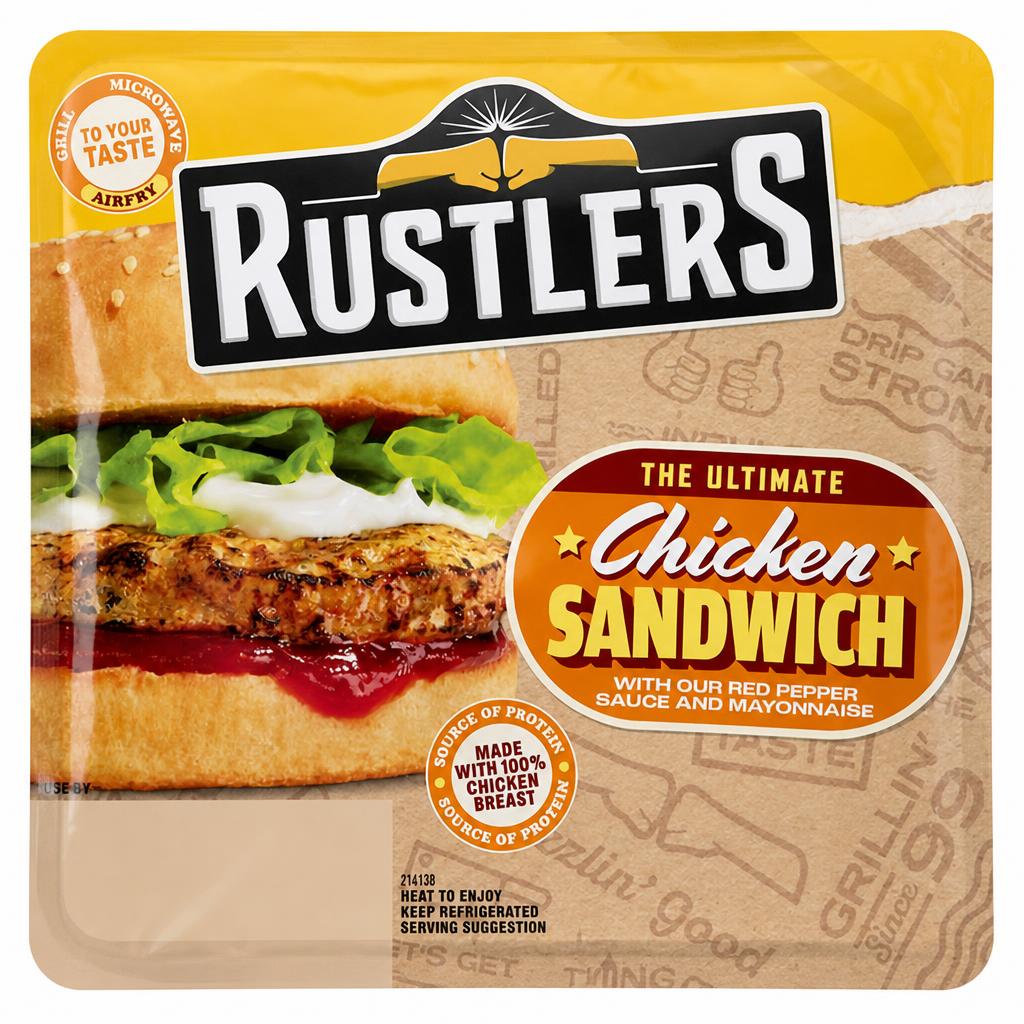 Rustlers The Ultimate 150g Chicken Sandwich