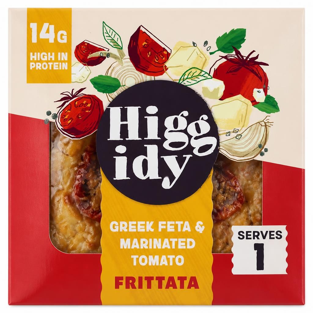 Higgidy 155g Greek Feta & Marinated Tomato Frittata