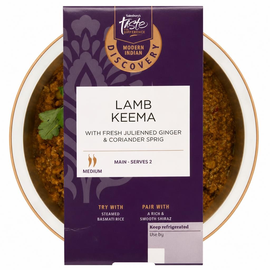 Sainsbury's Discovery 400g Lamb Keema, Taste the Difference