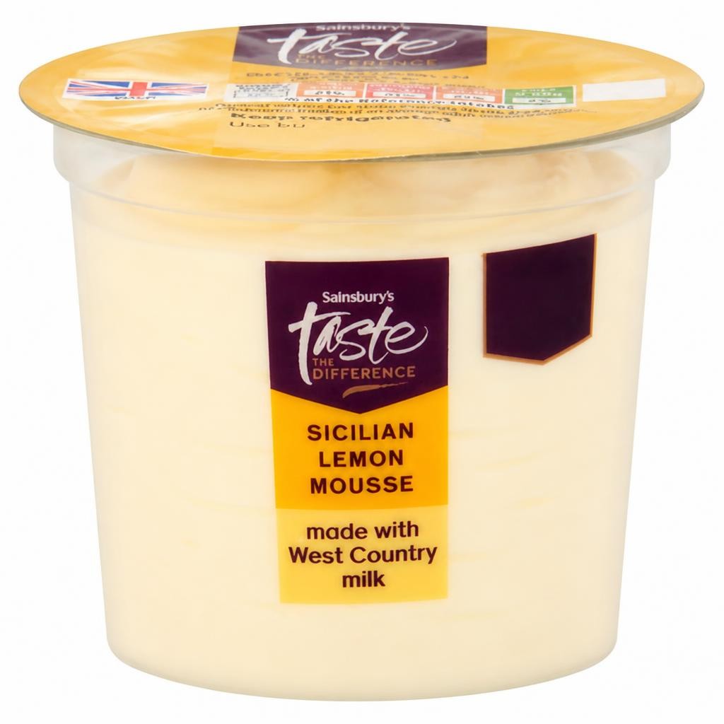 Sainsbury's Taste the Difference Sicilian Lemon Mousse 100g