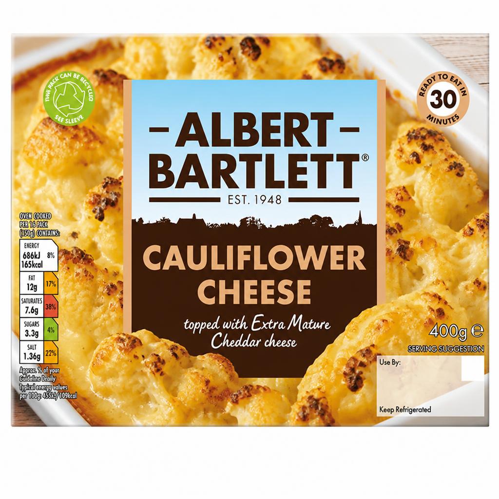 Albert Bartlett 400g Cauliflower Cheese