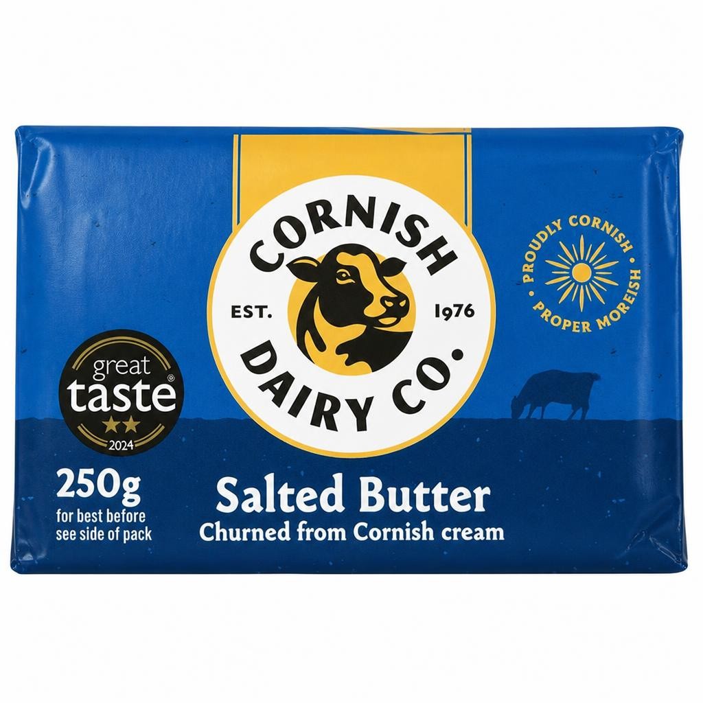 Cornish Dairy Co. 250g Salted Butter