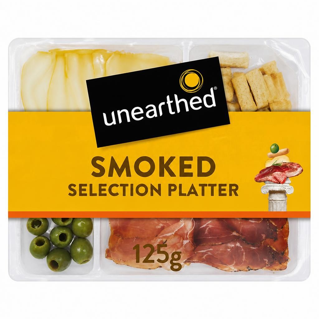 Unearthed 125g Smoked Selection Platter