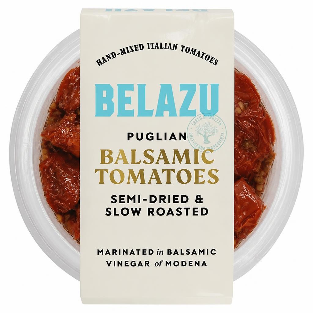 Belazu 135g Semi Dried & Slow Roasted Puglian Balsamic Tomatoes