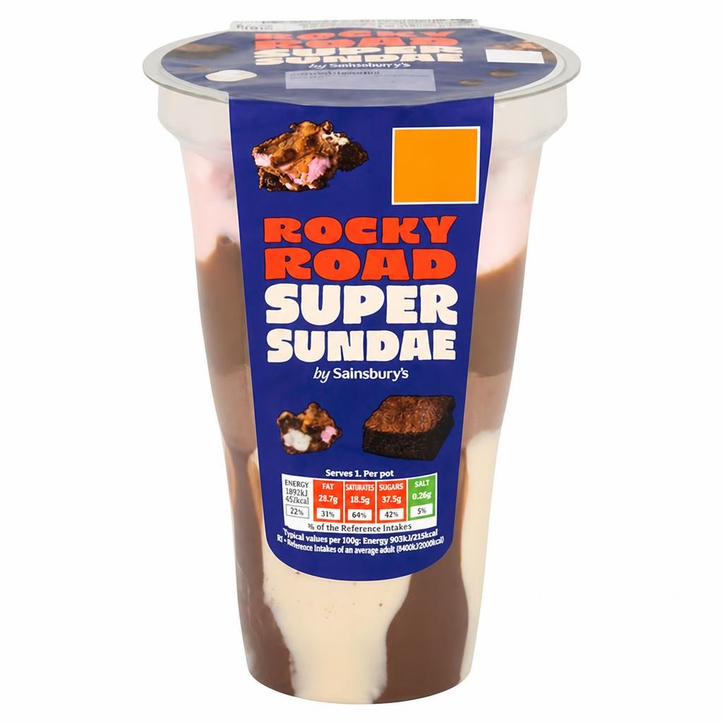 Sainsbury's Loaded 200g Rocky Road Super Sundae