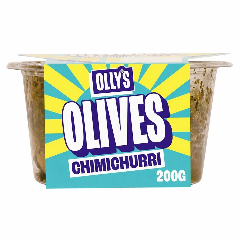 Olly's 200g Chimichurri Halkidiki Olives