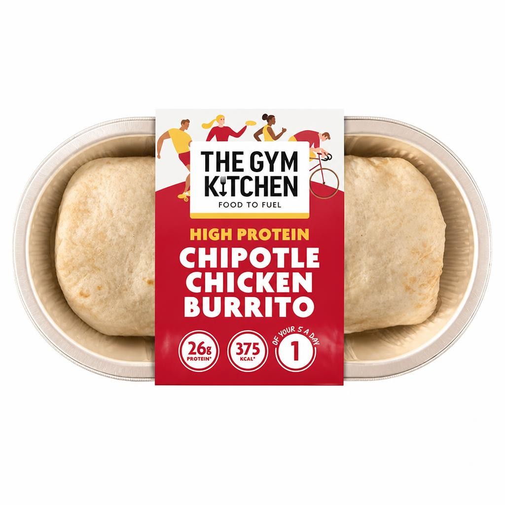 The Gym Kitchen 250g High Protein Chipotle Chicken Burrito