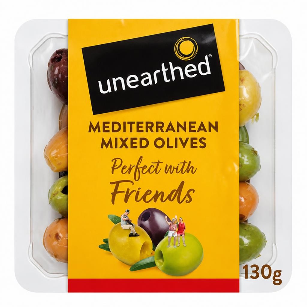 Unearthed 130g Mediterranean Mixed Olives